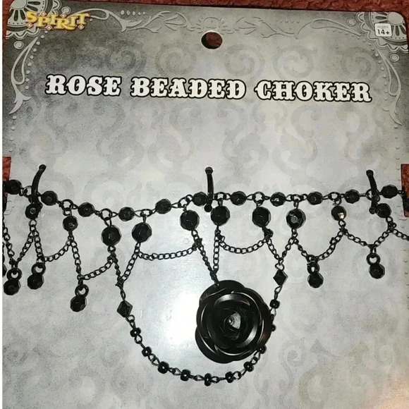 Spirit Halloween Other - Rose Beaded Choker